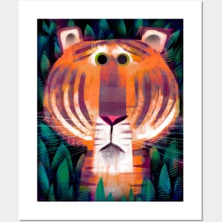 Lonely Tiger Posters and Art